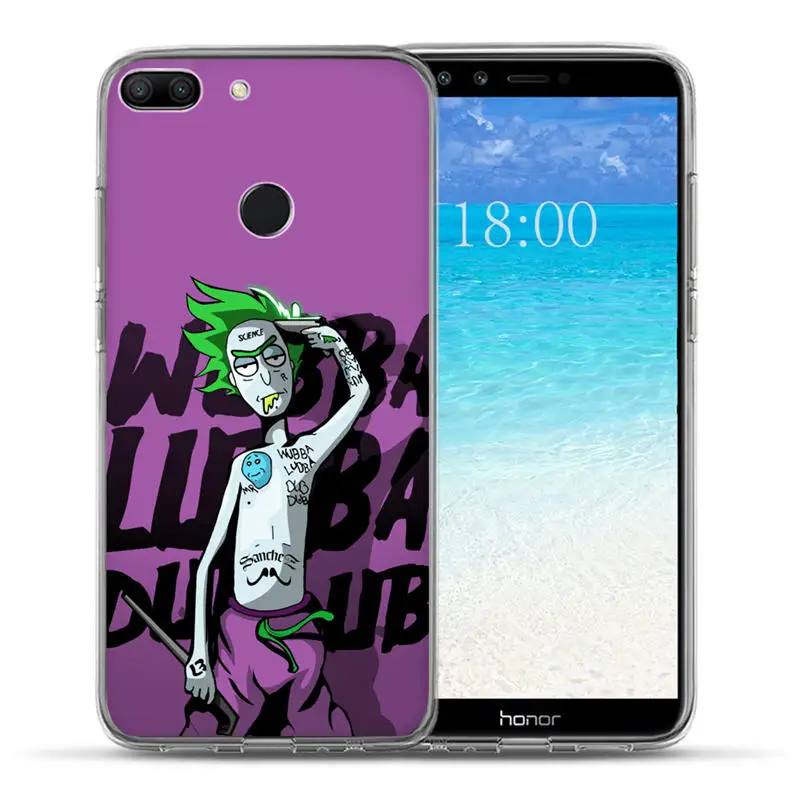 Роскошный чехол Dragon Ball Рик и Морти для huawei Honor 10 9 8 Lite 8X7 7A 7X 7C 8C 8A 6A 6X чехол Funda Capinha Etui - Цвет: 0875