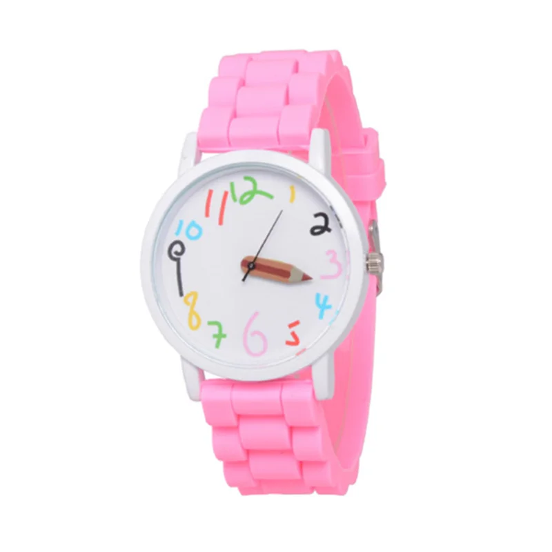Модные женские часы Брендовые желе спортивные студенческие силиконовые