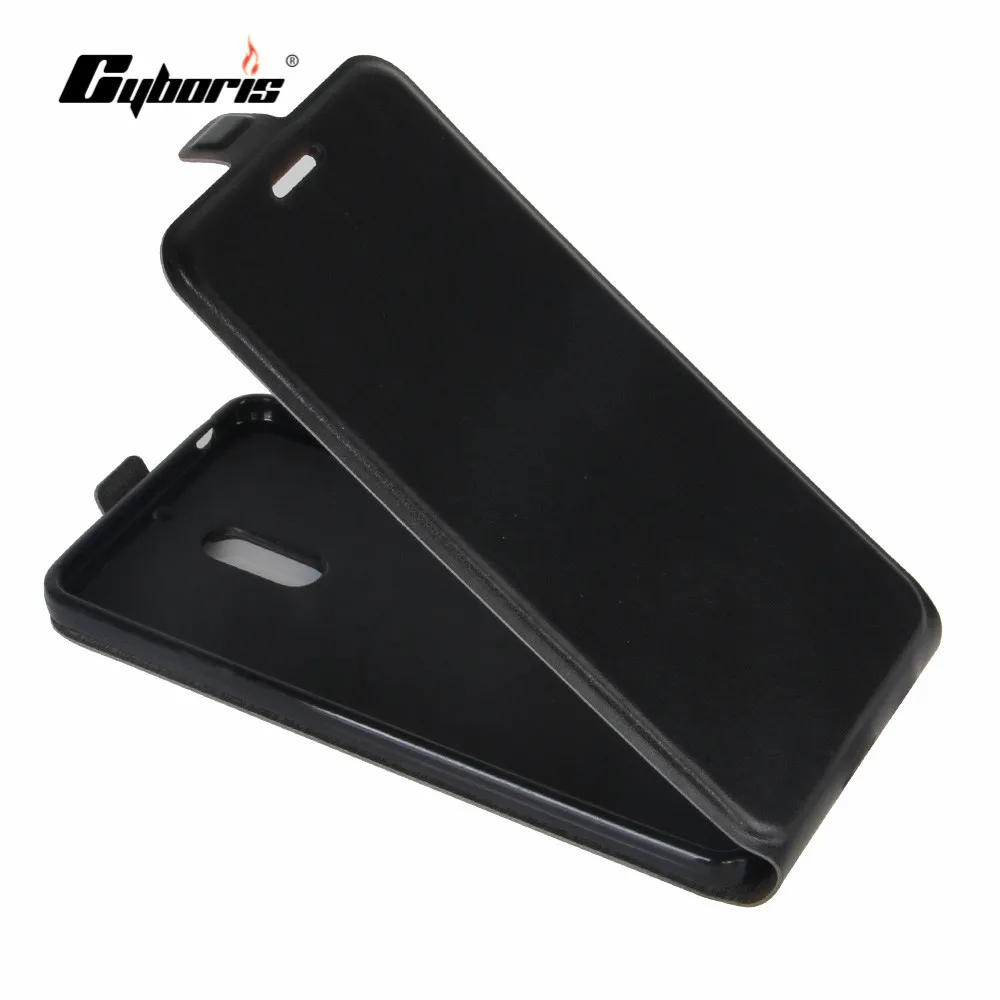 

CYBORIS for NOKIA 6 Case Leather Phone Cover for Nokia 6 Vertical up-down Flip Cover Bag with card slot