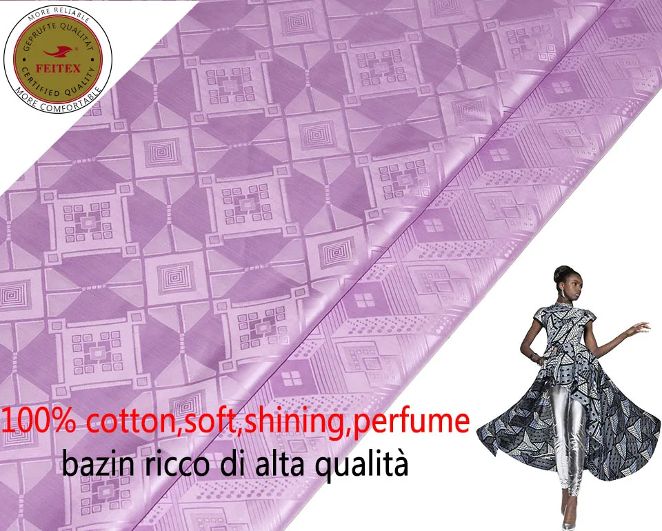

2019 Austria 10Meters/Bag New Pattern African Garment Fabric Shadda Damask Free Shipping Guinea Brocade Fabric