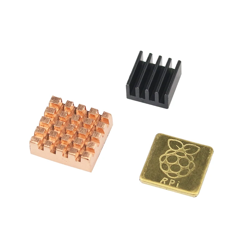 3 шт. набор радиаторов для охлаждения из меди и алюминия Raspberry Pi 2 Model B|pi 3|kit kitspi model b