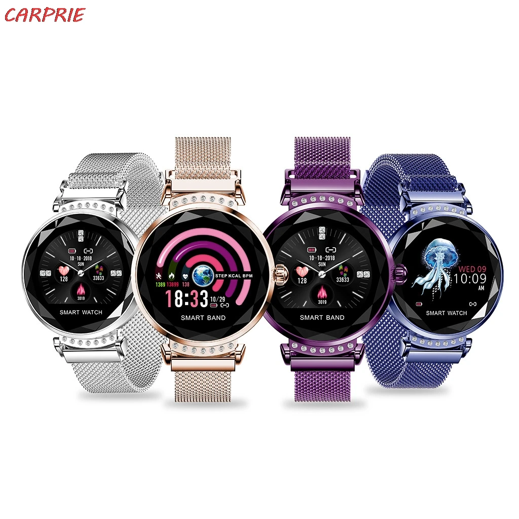 

CARPRIE H2 Valentine's Day Gift Women Blood Pressure&Heart Rate Monitor Sport Smart Bracelet Watch Pedometer Promotion Z30415
