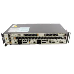 HUAWEI мини OLT (Оптический линейный терминал) MA5608T DC Мощность MPWC 1GE управления карты MCUD с 16 Порты GPFD C + SFP модуль