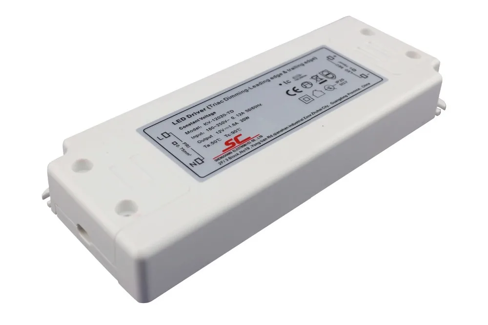 

10W triac constant current dimmable LED driver;AC90-130V or AC180-250V input