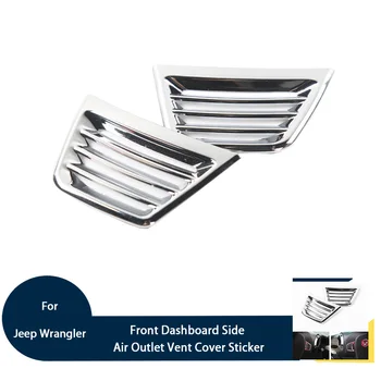

Car Styling Front Dashboard Side Air Conditioning Outlet Vents Cover Trim Fit For Jeep Wrangler 2007-2016 2pcs(set)