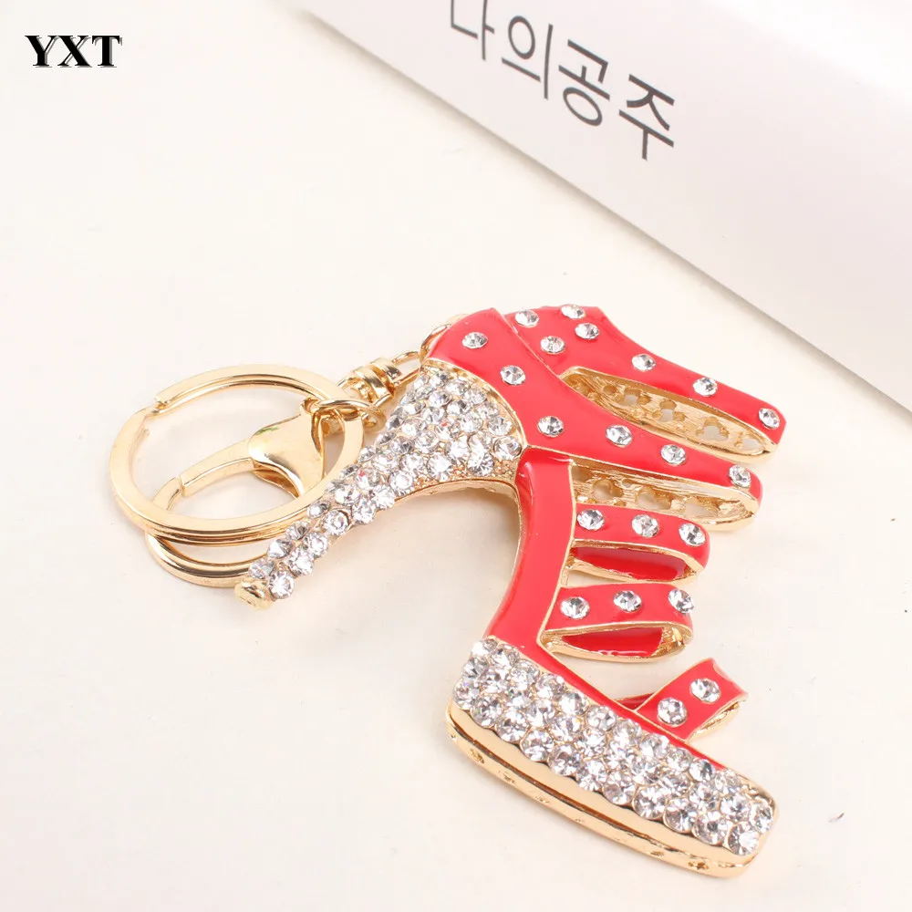 Женский брелок для ключей на высоком каблуке с кристаллами|fashion key chain|key chainkey chain