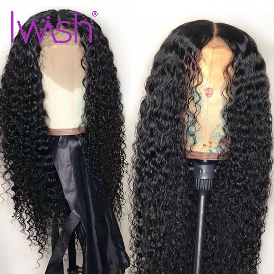 

Curly Lace Front Human Hair Wig Human Hair Wigs Swiss Lace Wigs Malaysian Remy Hair 150 Destiny Iwish