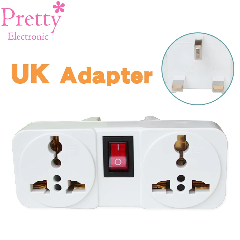 UK Plugs Adaptors Universal EU US AU To UK Electrical Socket Travel in