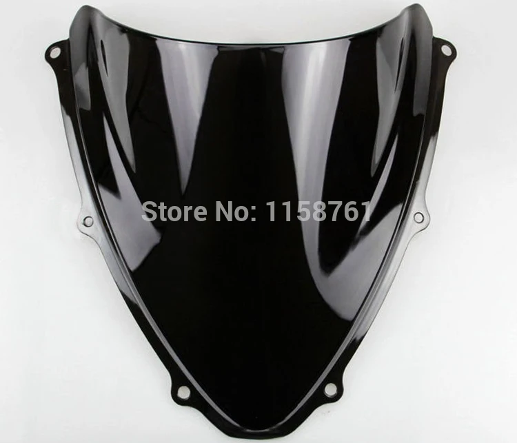 Черный мотоциклетное ветровое стекло чехол для Suzuki GSXR600 GSXR750 GSXR 600 750 K6 2006 2007