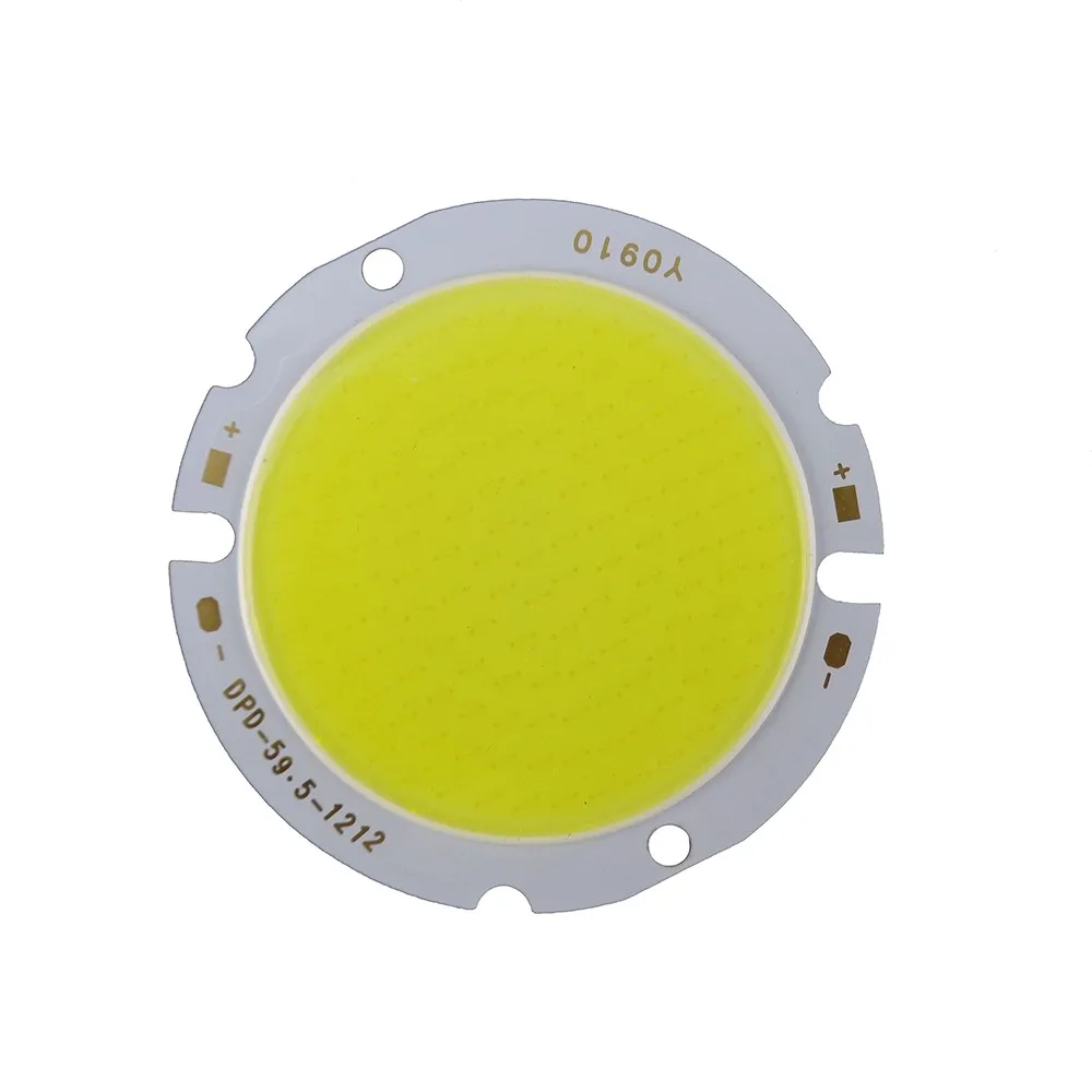 30 Вт круглый COB LED SMD чип dc36-39v высокое Мощность светильники лампы Диаметр 59.5 мм теплый белый чистый белый для домашнего освещения 2 шт