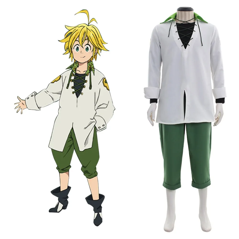

The Seven Deadly Sins: Revival of The Commandments Nanatsu no Taizai Season 2 Dragon's Sin of Wrath Meliodas Costume L320