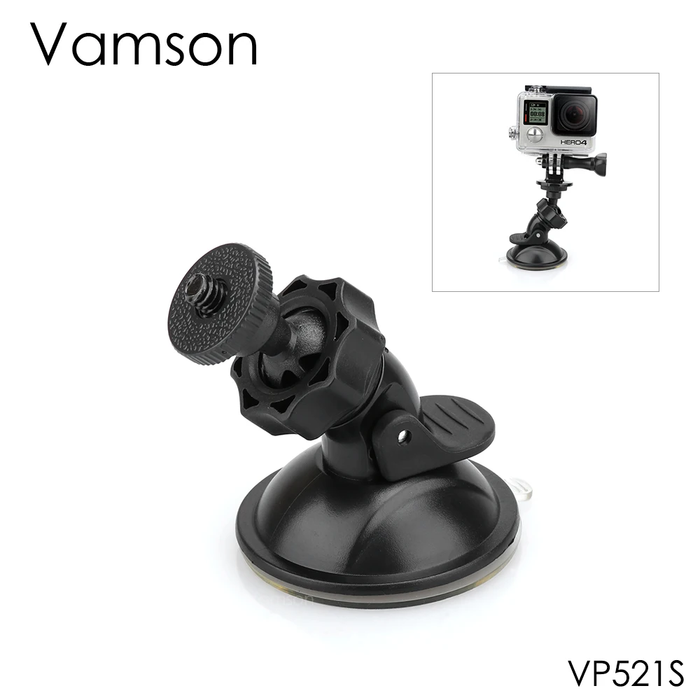 Vamson для Gopro Hero 7 6 5 лобовое стекло мини присоска автомобиля gopro аксессуары Xiaomi YI 4K