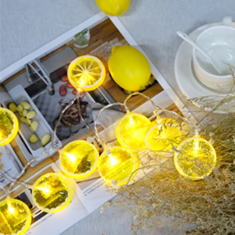 Lemon decoration 5m 20 led string Fairy lights holiday garland Led christmas lights indoor home outdoor wedding decor lamp EU/US Lemon decoration 5m 20 led string Fairy lights holiday garland Led christmas lights indoor home outdoor wedding decor lamp EU/US