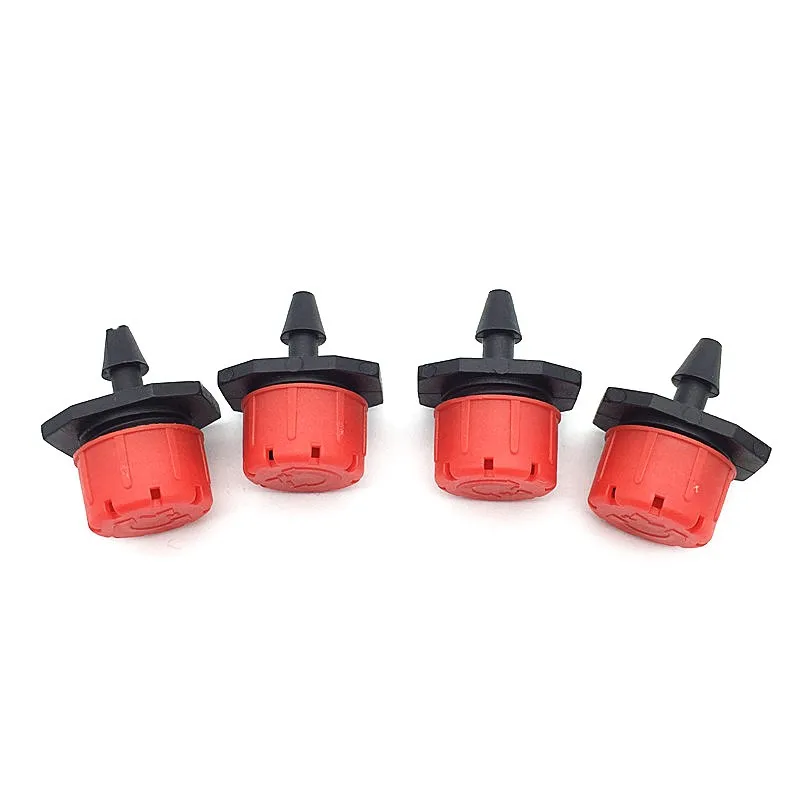 Garden Sprinkler Plant Waterer Plants Irrigation Kits Irrigation Sprinklers Irrigation Fittings Drip Irrigation Sprinklers Garden Irrigation Nozzle Garden Dripper Drip Irrigation 40 Pcs Garden irrigation Dripper 8 holes red Sprinkler head Link 4 / 7mm hose for watering potted plants and beds of flowers