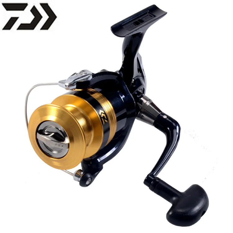 DAIWA SWEEPFIRE Спиннинг рыболовная Катушка 1500/2000/2500/3000/4000/2BB/5,3: 1/2-6 кг, катушка для спиннинга Carretilha De Pesca Molinete Peche - Цвет: Черный