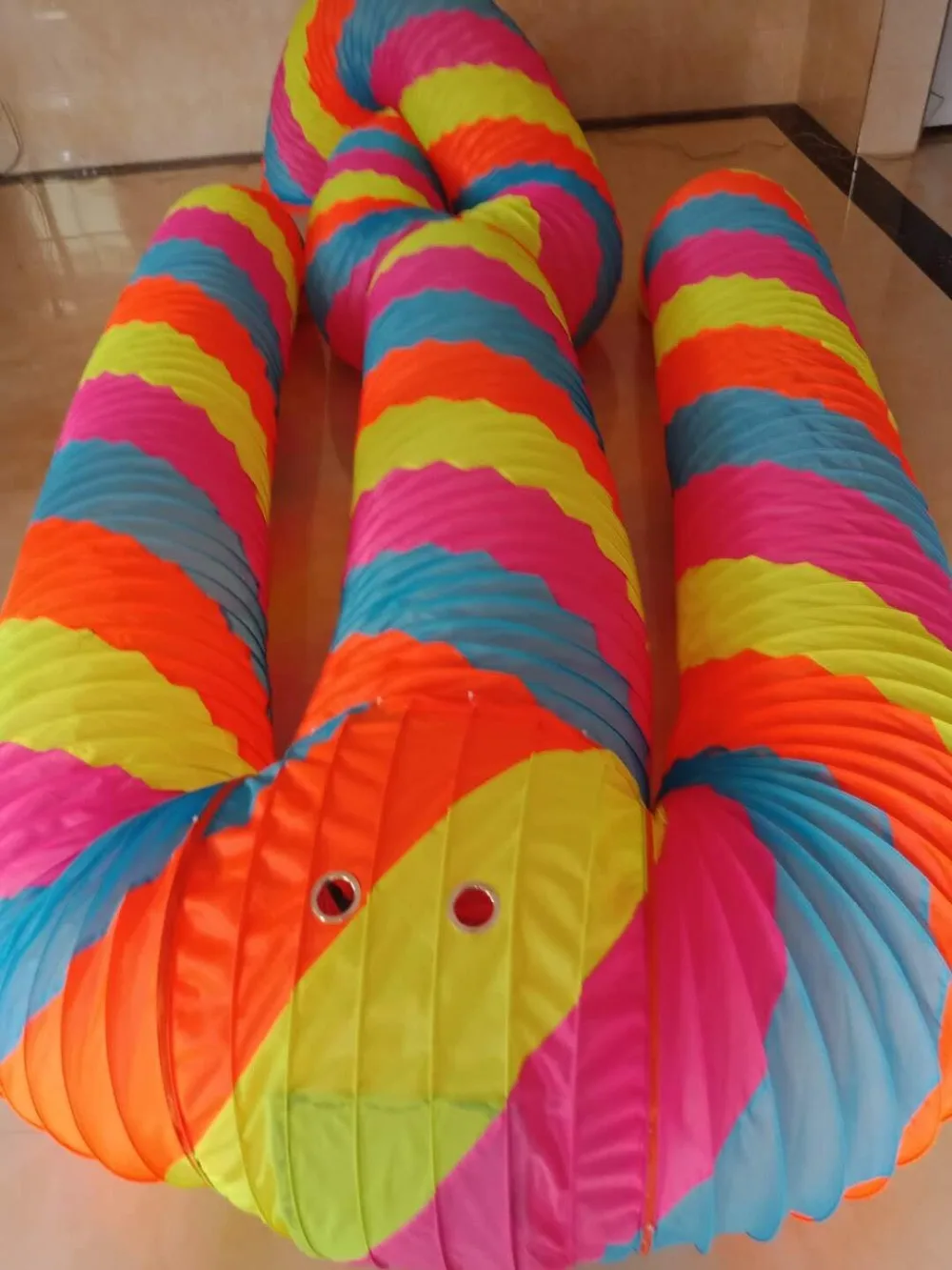 

Rainbow tube dance water tube dance for stage performance show
