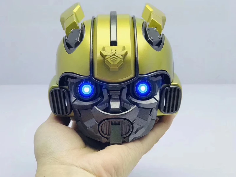 Nasin, беспроводной чехол Bumblebee, мини, Bluetooth, динамик, детский, Рождественский, светодиодный, вспышка, тяжелый динамик для iPhone, samsung, Xiaomi