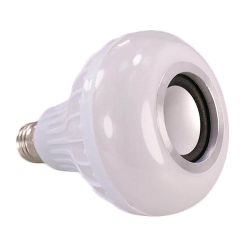 

Wireless Bluetooth Speaker Bulb 12W E27 Light Music Playing Lamp With Remote Control Household High Quality