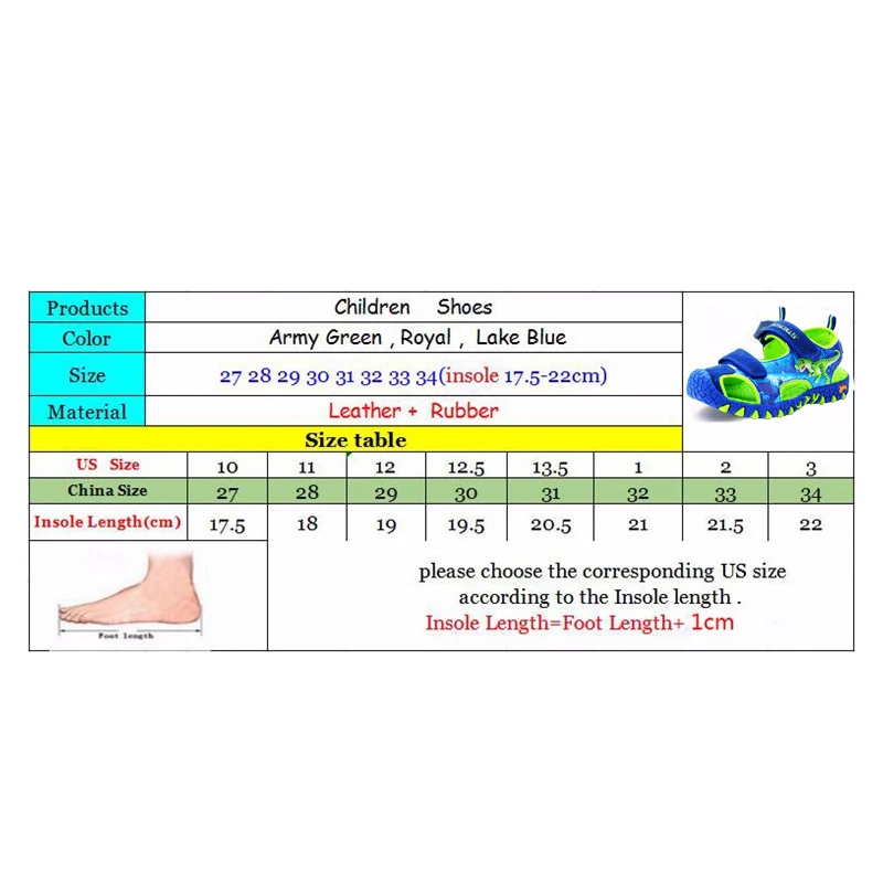Обувь для мальчиков; коллекция года; летняя Нескользящая детская обувь; нескользящие сандалии для мальчиков; Детские пляжные сандалии; детские сандалии с объемным рисунком динозавра
