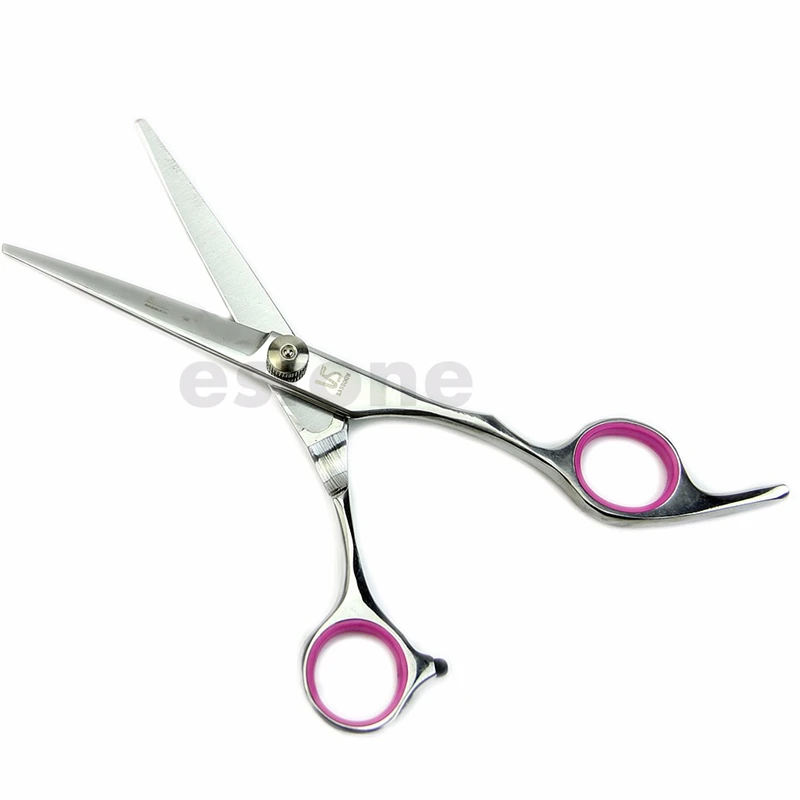 1 шт. Профессиональный парикмахерский салон ножницы для филировки парикмахерские салонные инструменты для стрижки - Цвет: Розовый