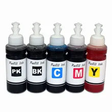 5 цветов* 100 мл T3351/T3361-T3364 пигмент печатной краски для Epson xp-900 xp-830 xp-645 xp-635 xp-630 xp-540 xp-530 струйный принтер