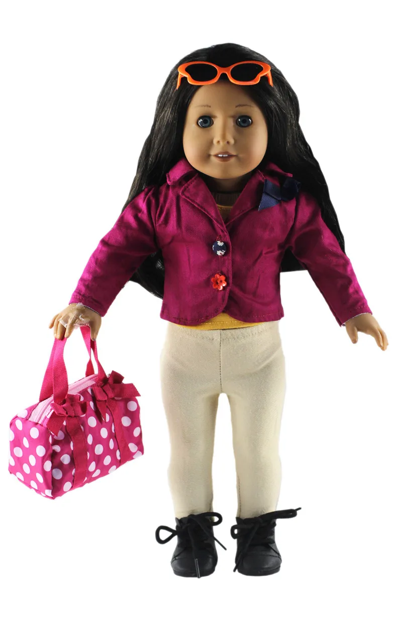 Стиль 5 комплект одежды для куклы одежда для отдыха ручной работы наряд юбка принцессы для 1" американская кукла+ кукла аксессуары