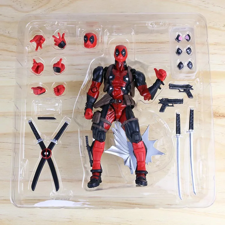 Marvel Мстители эндгейм Фигурка 15 см X MAN Дэдпул супер герой BJD фигурка модель