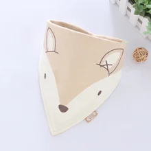 Детские нагрудники треугольник хлопок мультфильм девочка бандана для мальчика нагрудник новорожденный Кормление халат отрывистый ткани малыша шарф слюнявчик полотенце детские товары