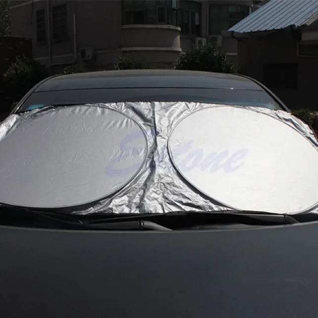 Free shipping Car Sunshade Sun Shade Windshield Visor Cover Front Rear Window UV Protection Shield Film Reflective Car Styling 1