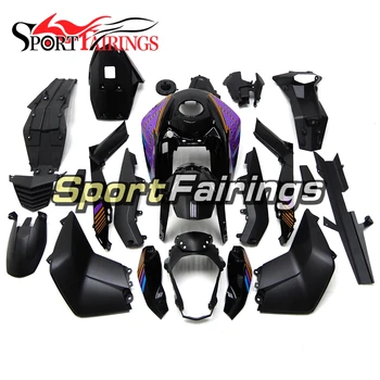 

Black Purple Injection Fairings For KTM DUKE 125 200 390 Year 2011 12 13 14 15 2016 ABS Plastic Motorcycle Body Carenes New