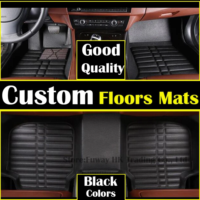 FUWAYDA пользовательские автомобильные коврики для Toyota corolla Reiz RAV4 Camry highlander 5/7 seat 3D