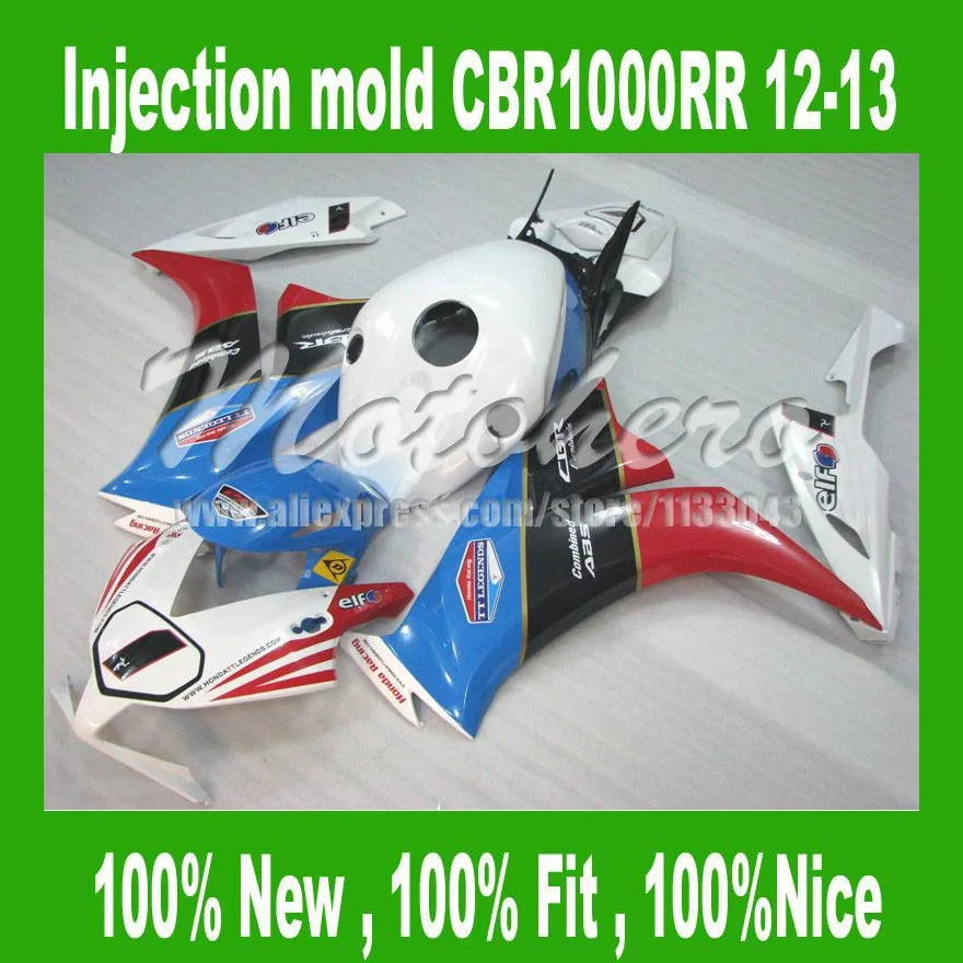 Литьевая форма обтекатель для HONDA CBR1000RR 2012 2013 CBR1000 RR 12 13 # p22ii8 Запчасти обтекателя