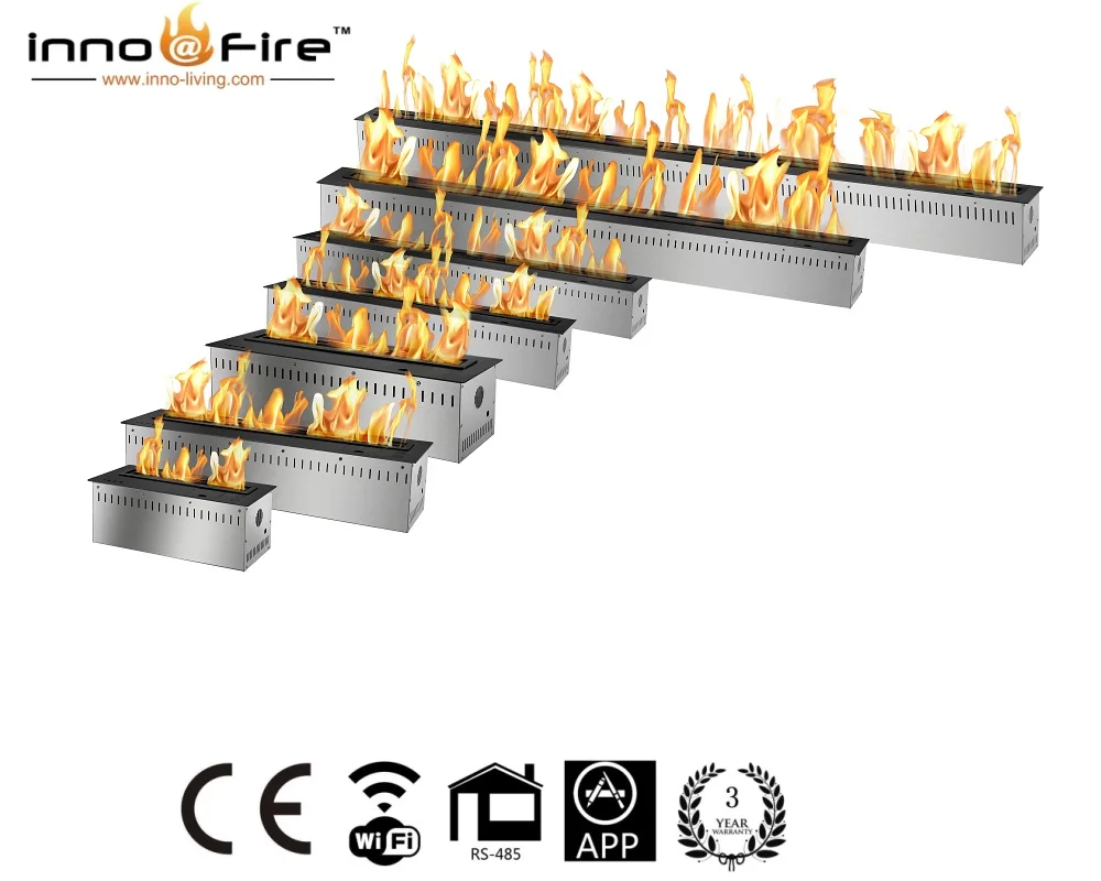 В продаже 60 дюймовый электронный биоэтанол Смарт декоративные камины с пультом дистанционного управления