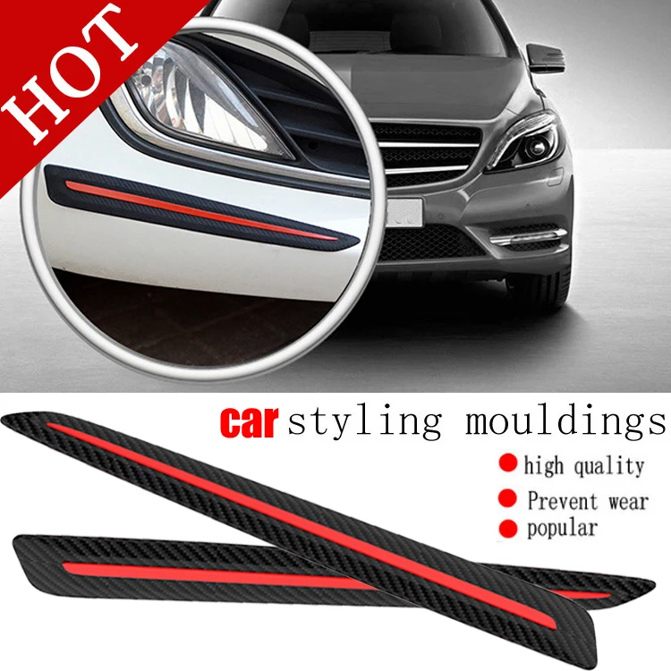 

Auto Car Bumper Anti-collision Guard Protector Buffer Trim Molding Protection Strip Scratch bump Crash Bar Styling Moulding