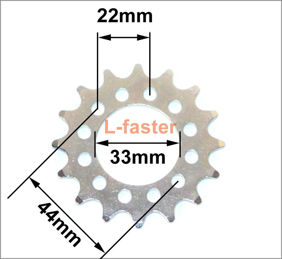EBTOOLS 10 T Pignone Pignone 44 T Pignone Posteriore Con Catena 415 Per 48 66 70 80 2 Tempi Bicicletta Motorizzata W8b994 - Foto 14