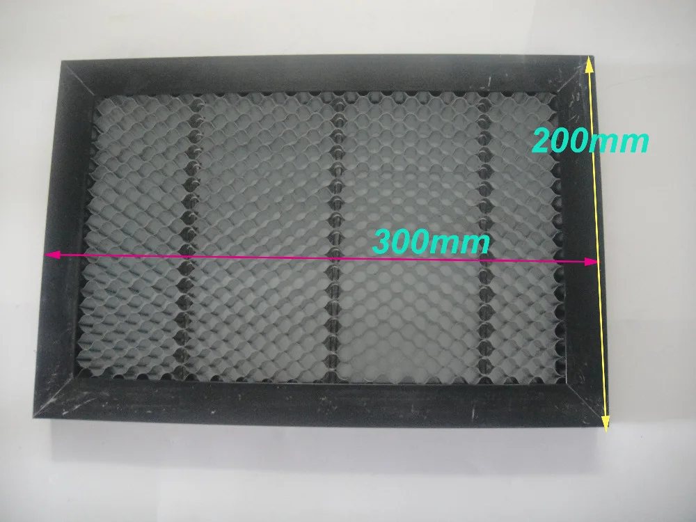 300*200 мм сотовидный Рабочий стол для CO2 лазерный станок для гравировки и резки