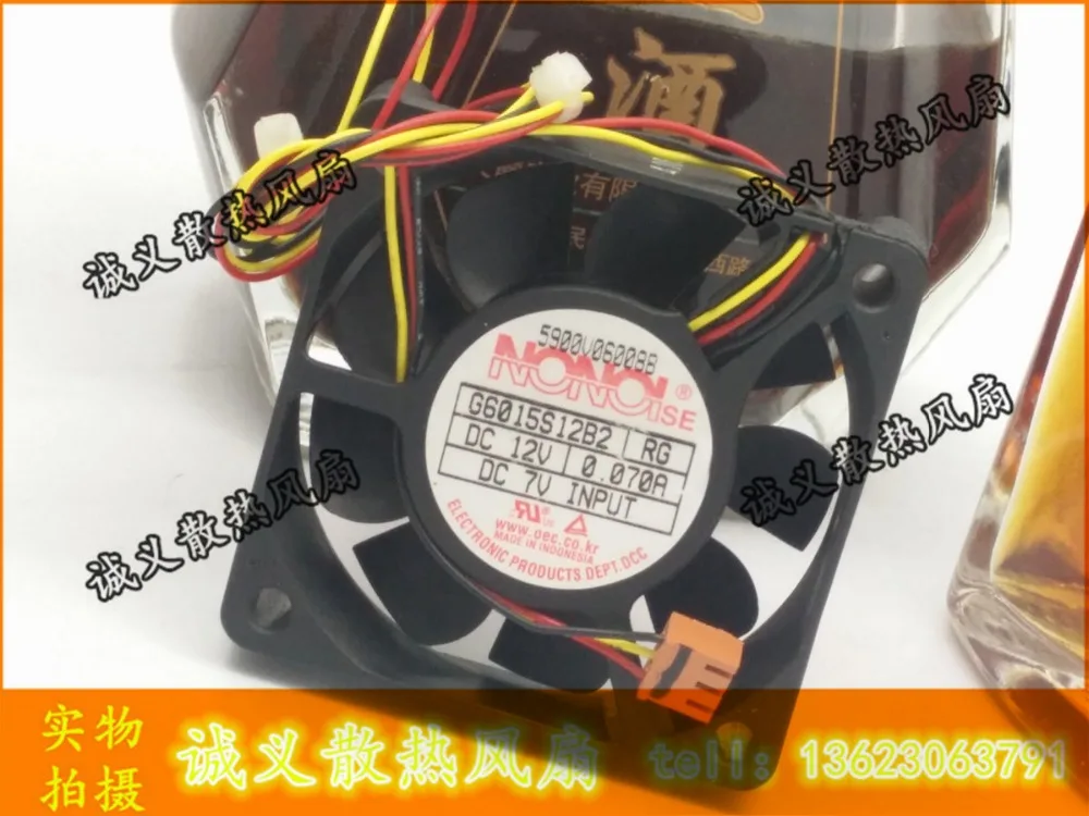 6 см G6015S12B2 6015 12 В 0.07A охлаждающий вентилятор|cooling fan|g6015s12b2 fancooling fan 12v |
