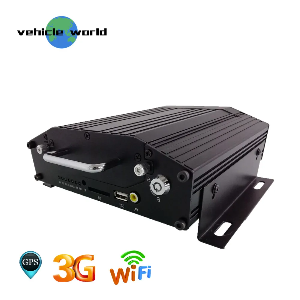 H.264 4Ch 1.0MP AHD 720P HDD SD-карта прицеп грузовик такси школьный автобус автомобиль GPS WIFI 3G