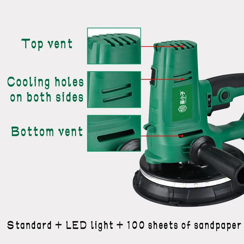 

Short handle hand-held wall grinder 180mm hand-held self-priming grinder JHS-180E-3