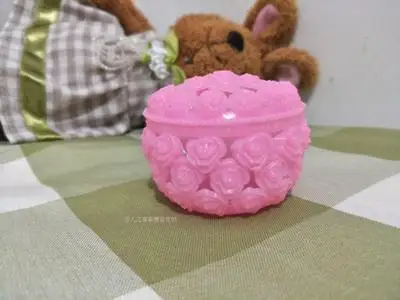 Европейская креативная пластиковая разноцветная коробка для конфет с розами, Свадебная подарочная коробка для детского душа, Свадебные вечерние Милая коробка для сладостей - Цвет: only box pink