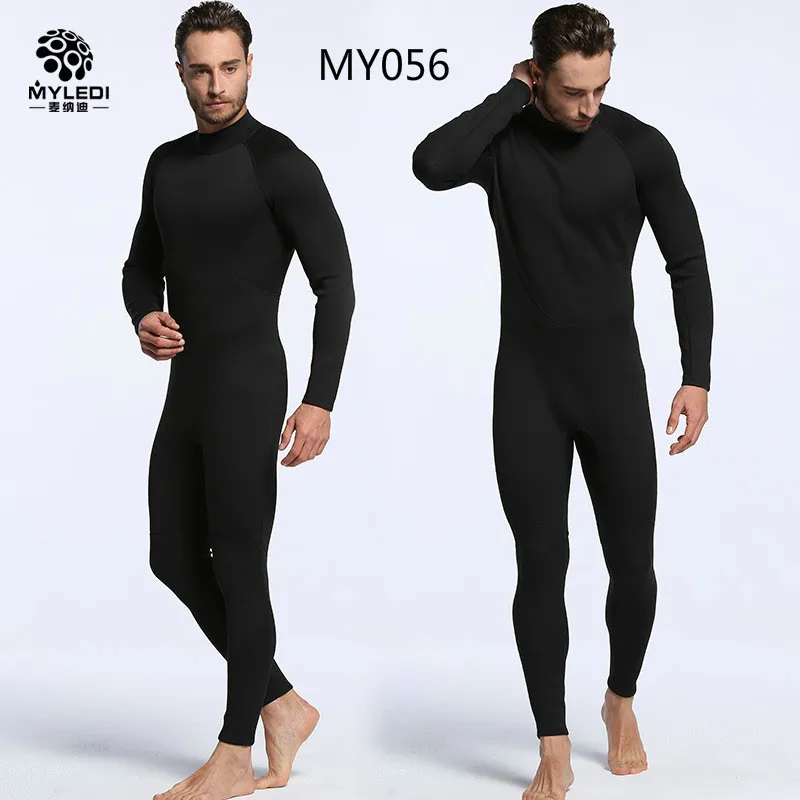 Для Мужчин гидрокостюм для подводной охоты 2 мм неопрена SCR Superelastic водолазный костюм непромокаемые теплые Professional гидрокостюмы для серфинга Мужской полный - Цвет: one