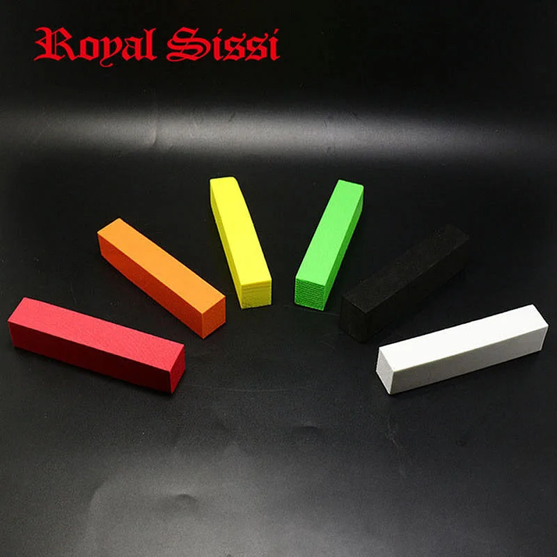 

6colors super fine square foam post column pole length 10cm rectanguler foam cylinders EVA foam blocks float fly tying material