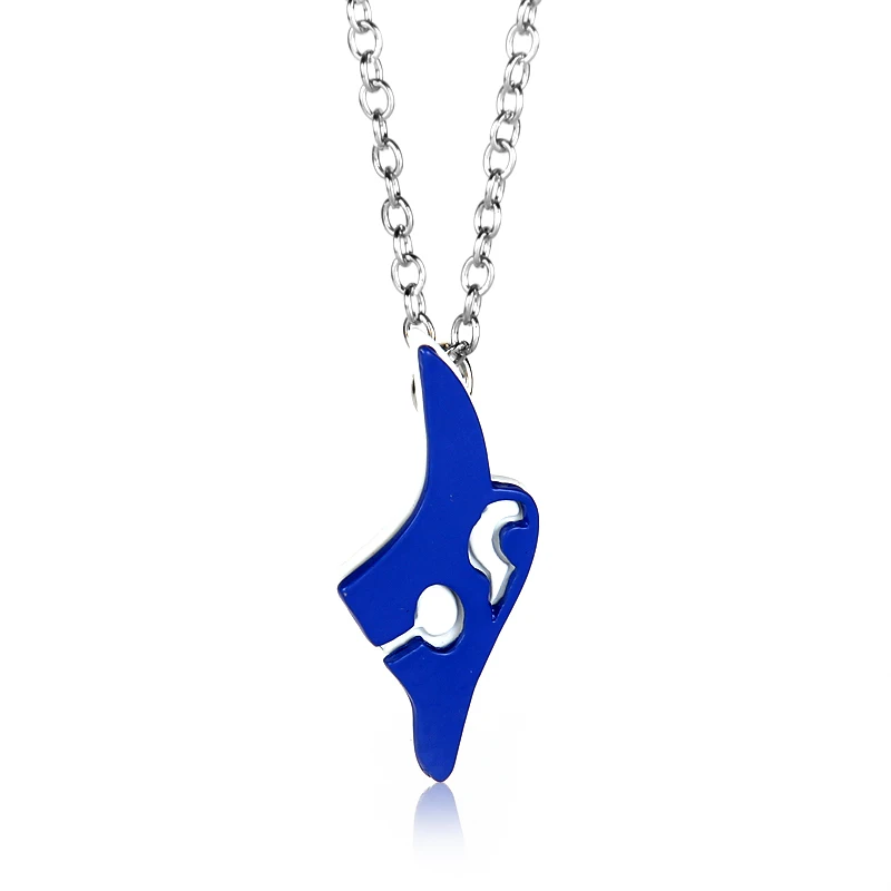 LOL Kindred the Eternal Hunters Necklace,Kindred Wolf and Lamb Mask Pendant,Silver Plated Necklace Gift for Lovers Jewelry LOL Kindred the Eternal Hunters Necklace,Kindred Wolf and Lamb Mask Pendant,Silver Plated Necklace Gift for Lovers Jewelry