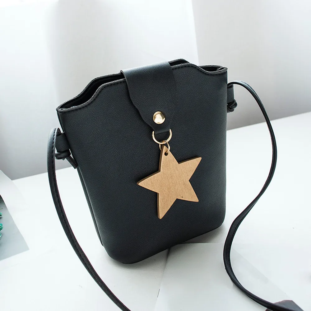 Women Shoulder Bag Messenger Satchel Tote PU Leather Crossbody Bags Phone Holders Bucket Handbag Luxury 2020 10jul 27 | Багаж и сумки