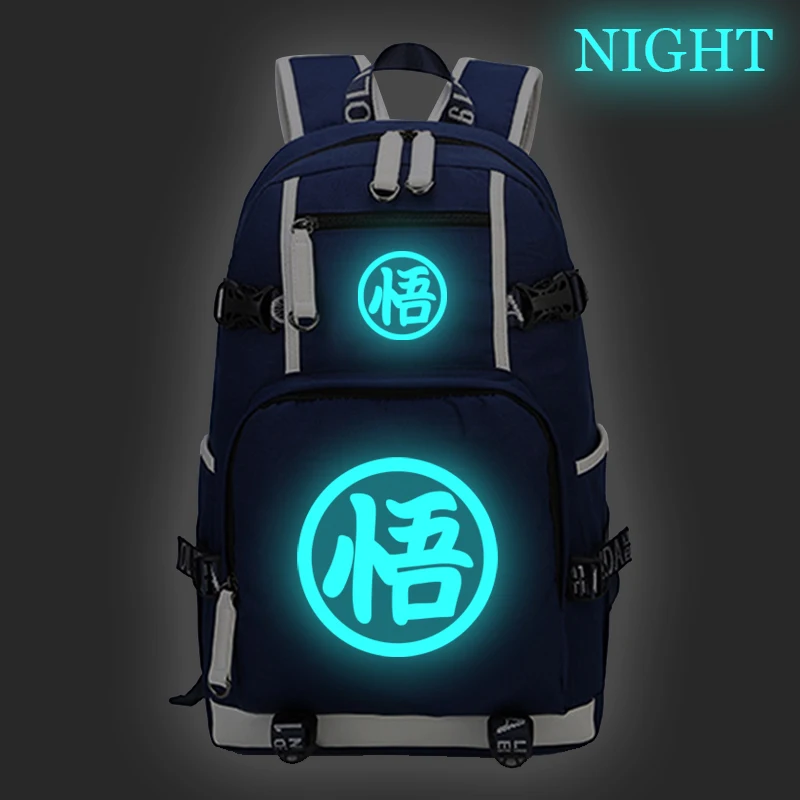 Laptop Bagpack Dragon Ball Светящийся рюкзак для ноутбука Рюкзак Студенческая школьная сумка рюкзак для подростка сумка для мужчин и wo мужчин Mochilas дорожные сумки - Цвет: Laptop Bagpack