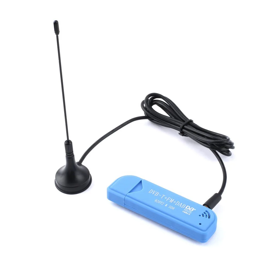 comprar USB Software 2.0 Rádio RTL2832U + R820T2 SDR SDR Digital TV Receiver Vara Mini 2 DVB T Stick USB com antena Controle Remoto