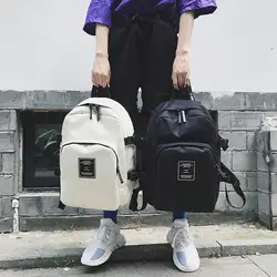 Новый Модный Harajuku Ulzzang студенческий рюкзак повседневный универсальный большой емкости Ins супер пожарный рюкзак женский рюкзак