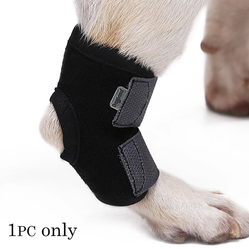 

1Pc Dog Leg Bandage Strap Pet Knee Pad Leg Hock Brace Protector Dog Joint Bandage Wrap Anti-twist Fixed Cover