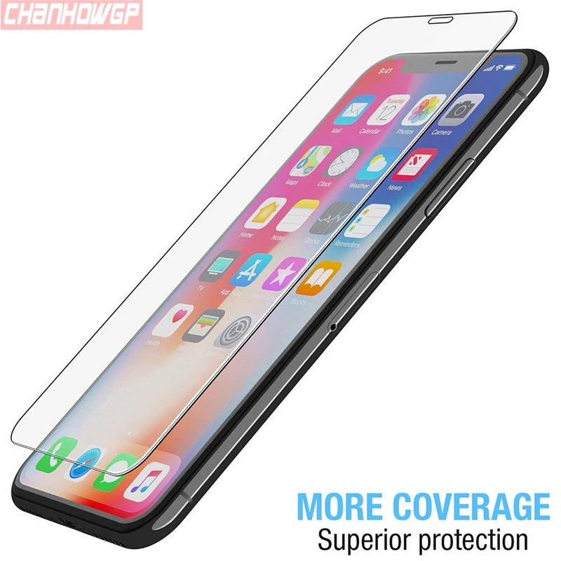 

9H Tempered Glass For iPhone X XS Max XR 6 6S 7 8 Plus 10 Protective Glass Cover On iPhone 5 5s 5C SE 4 4S Screen Protector Case