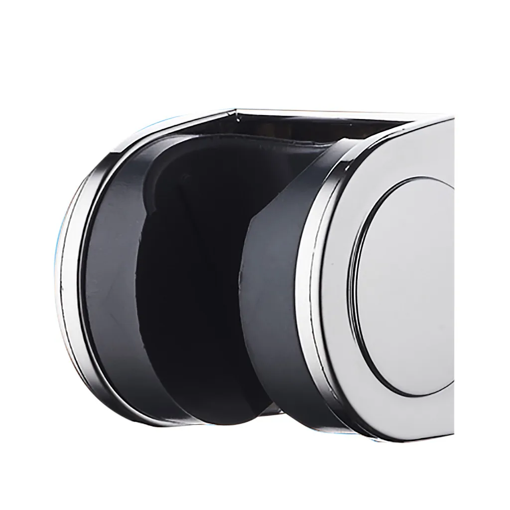 

Shower Head Handset Holder Chrome Bathroom Wall Mount Adjustable Bracket